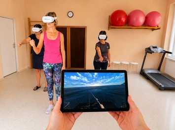 Virtuelle Realität und moderne Rehabilitation im ROYAL SPA: Wenn Technologien dabei helfen, die Lust an der Bewegung wiederzufinden