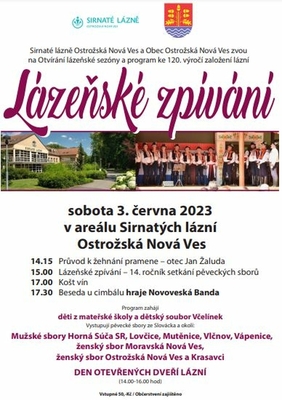 Zahájení lázeňské sezóny 2023